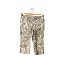 BENETTON - Corsaire vert en coton - Femme - Taille 36 - Modz
