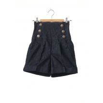 BENETTON - Short bleu en coton - Femme - Taille 32 - Modz
