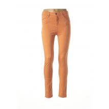 EMMA & CARO - Pantalon slim orange en coton - Femme - Taille 42 - Modz