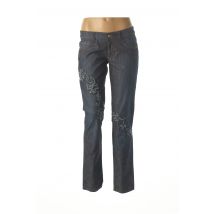 MOSCHINO - Jeans coupe slim bleu en coton - Femme - Taille TU - Modz