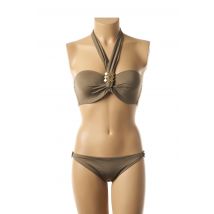 LISE CHARMEL - Maillot de bain 2 pièces vert en polyamide pour femme - Taille 90F XL - Modz