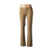 RIP CURL - Pantalon droit marron en coton pour femme - Taille W30 - Modz