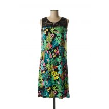 YSABEL MORA - Robe mi-longue vert en viscose - Femme - Taille 38 - Modz