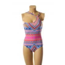 DAG ADOM - Maillot de bain 1 pièce bleu en polyamide - Femme - Taille 36 - Modz