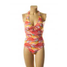 DAG ADOM - Maillot de bain 1 pièce orange en polyamide - Femme - Taille 36 - Modz