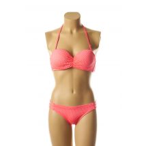 DAG ADOM - Maillot de bain 2 pièces rose en polyamide - Femme - Taille 42 - Modz