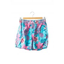BAYAHIBE - Short de bain bleu en polyamide - Homme - Taille S - Modz