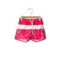 LOSAN - Short de bain rouge en polyester - Garçon - Taille TU - Modz