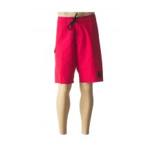 ETNIES - Bermuda rouge en polyester - Homme - Taille W34 - Modz
