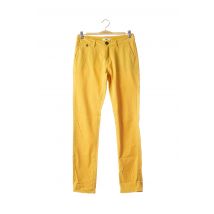 MKT STUDIO - Pantalon casual jaune en coton - Femme - Taille W25 - Modz