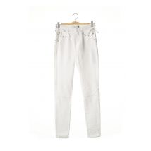 IKKS - Pantalon 7/8 blanc en coton - Femme - Taille 36 - Modz