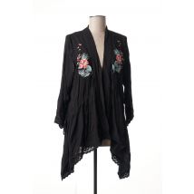 I.CODE (By IKKS) - Gilet manches longues noir en viscose - Femme - Taille 36 - Modz