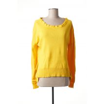 I.CODE (By IKKS) - Pull jaune en viscose pour femme - Taille 36 - Modz