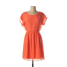 I.CODE (By IKKS) - Robe courte orange en polyester pour femme - Taille 36 - Modz