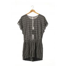 I.CODE (By IKKS) - Combishort noir en viscose - Femme - Taille 36 - Modz