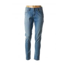 I.CODE (By IKKS) - Jeans coupe slim bleu en coton - Femme - Taille 36 - Modz