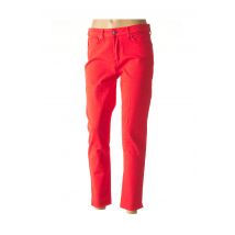 FIVE - Pantalon 7/8 rouge en coton - Femme - Taille W25 - Modz