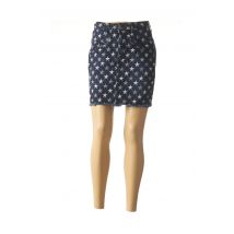 FIVE - Jupe courte bleu en coton - Femme - Taille W25 - Modz