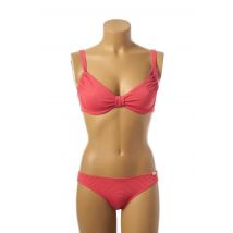 PLAGE DU SUD - Maillot de bain 2 pièces rose en polyamide - Femme - Taille 36 - Modz