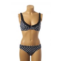 PLAGE DU SUD - Maillot de bain 2 pièces gris en polyamide - Femme - Taille 36 - Modz