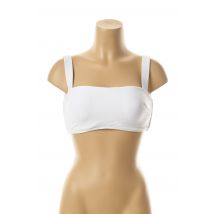 SEAFOLLY - Haut de maillot de bain blanc en nylon - Femme - Taille 40 - Modz