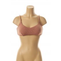 SEAFOLLY - Haut de maillot de bain marron en nylon - Femme - Taille 38 - Modz