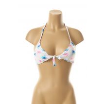 PLAGE DU SUD - Haut de maillot de bain blanc en polyamide - Femme - Taille 36 - Modz