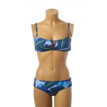 BORABORA - Maillot de bain 2 pièces bleu en polyamide pour femme - Taille 95B XL - Modz