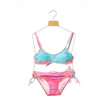 BORABORA - Maillot de bain 2 pièces rose en polyamide - Fille - Taille TU - Modz