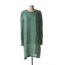 LA FEE MARABOUTEE - Robe mi-longue vert en viscose pour femme - Taille 40 - Modz