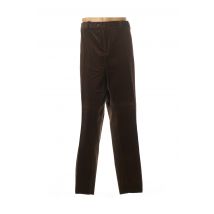 PIERRE D'ARLANC - Pantalon chino marron en coton - Homme - Taille 64 - Modz