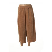 KOKOMARINA - Pantalon 7/8 marron en polyester pour femme - Taille 36 - Modz