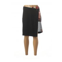 DOLCEZZA - Jupe mi-longue noir en polyester pour femme - Taille 34 - Modz