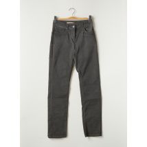 SANDWICH - Pantalon slim gris en coton - Femme - Taille 36 - Modz
