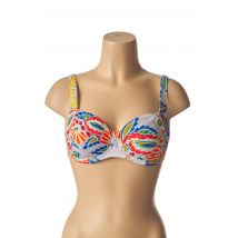 HUIT & HUIT - Haut de maillot de bain orange en polyamide - Femme - Taille 85E - Modz