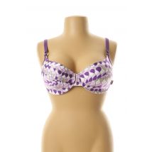 ROSA FAIA - Haut de maillot de bain violet en polyamide - Femme - Taille 100E - Modz