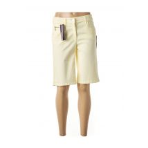 ZERRES - Bermuda jaune en coton pour femme - Taille 36 - Modz