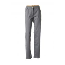 STARK PANTALONS FEMME DE COULEUR GRIS - Grande Taille