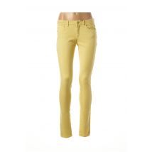 CKS - Jeans skinny jaune en coton - Femme - Taille W25 - Modz