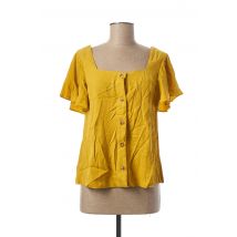 ORFEO - Top jaune en tencel - Femme - Taille 34 - Modz