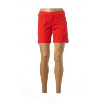 HAPPY - Bermuda rouge en coton - Femme - Taille W25 - Modz