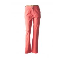 PIONEER - Pantalon slim orange en coton - Femme - Taille TU - Modz