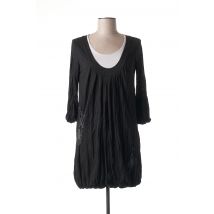 CO2 - Tunique manches longues noir en polyester - Femme - Taille 36 - Modz