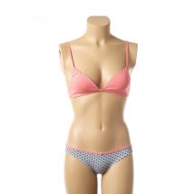 GISELA - Ensemble lingerie rose en coton - Femme - Taille TU - Modz