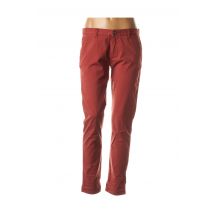 DDP JEANS - Pantalon slim rouge en coton - Femme - Taille W25 - Modz