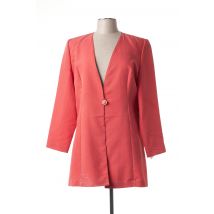 JEAN DELFIN - Veste chic orange en autre matiere pour femme - Taille 40 - Modz