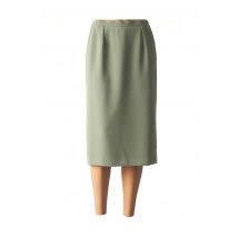 FRANCOISE DE FRANCE - Jupe mi-longue vert en polyester pour femme - Taille 40 - Modz