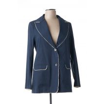 HUMILITY - Blazer bleu en coton - Femme - Taille 38 - Modz