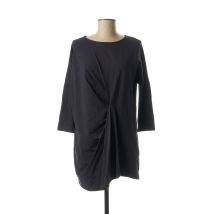 HUMILITY - Tunique manches longues bleu en coton - Femme - Taille 38 - Modz
