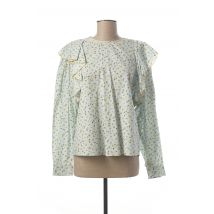 TARA JARMON - Blouse bleu en coton pour femme - Taille 40 - Modz